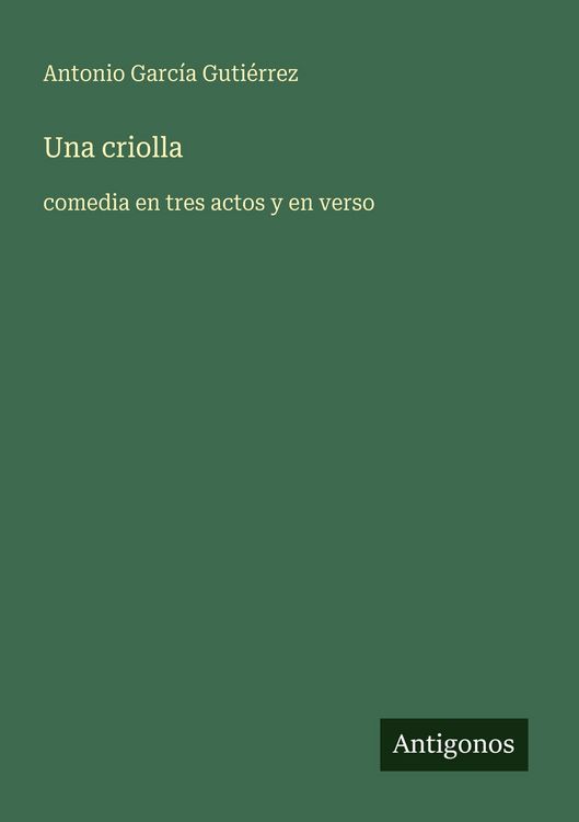 Produktbild: Una criolla