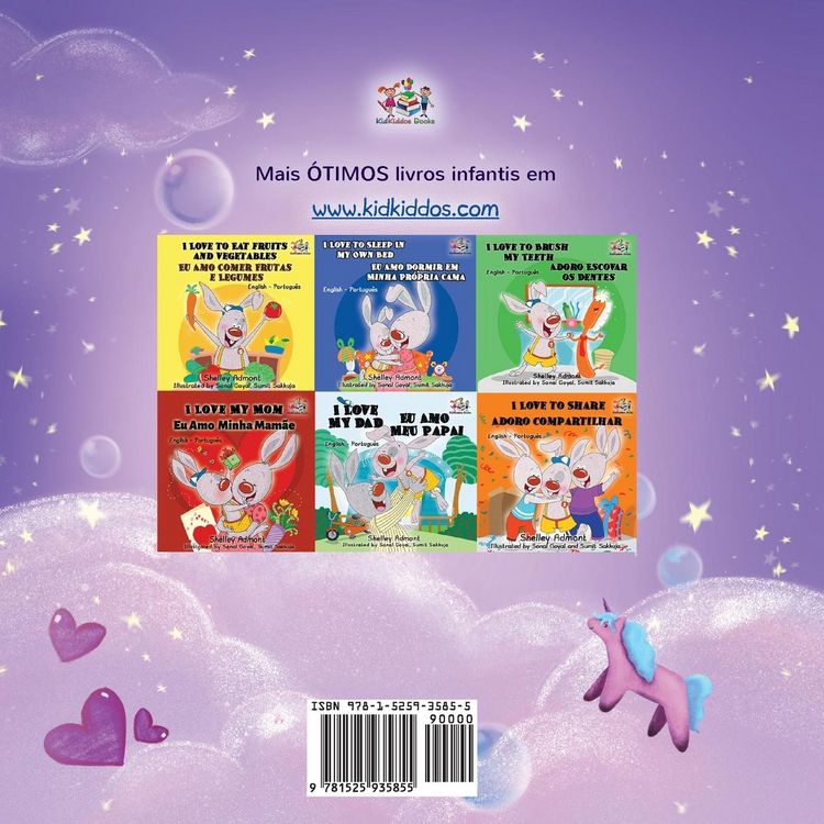 Produktbild: Sweet Dreams, My Love (Portuguese Children's Book for Kids -Brazil)