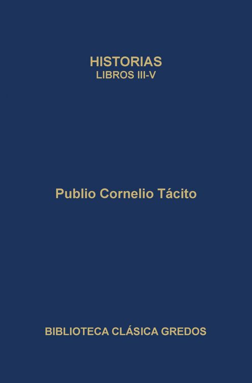 Produktbild: Historias. Libros III-V