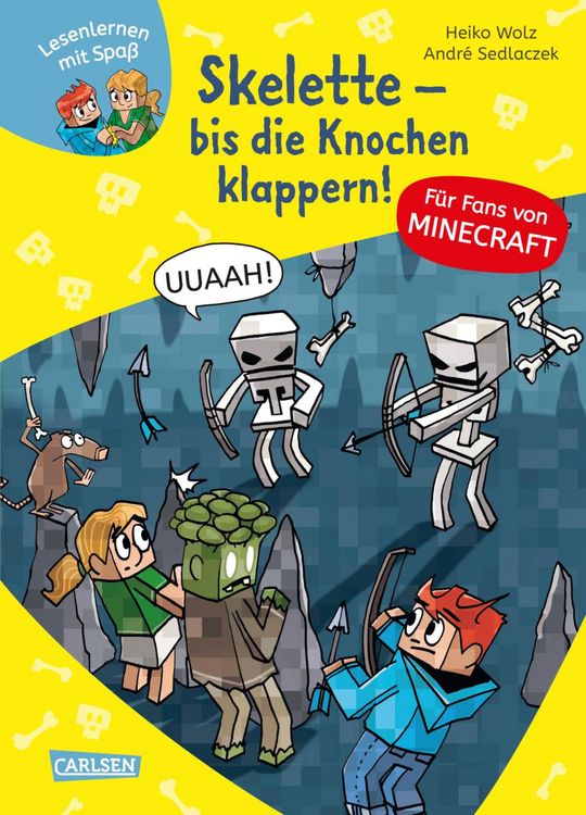 Produktbild: Minecraft 7: Skelette - bis die Knochen klappern!