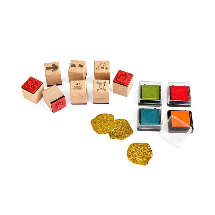 Produktbild: HABA 2013843001 - Terra Kids, Stempelset f&uuml;r Schatzsuche, Adventure to go/No.06