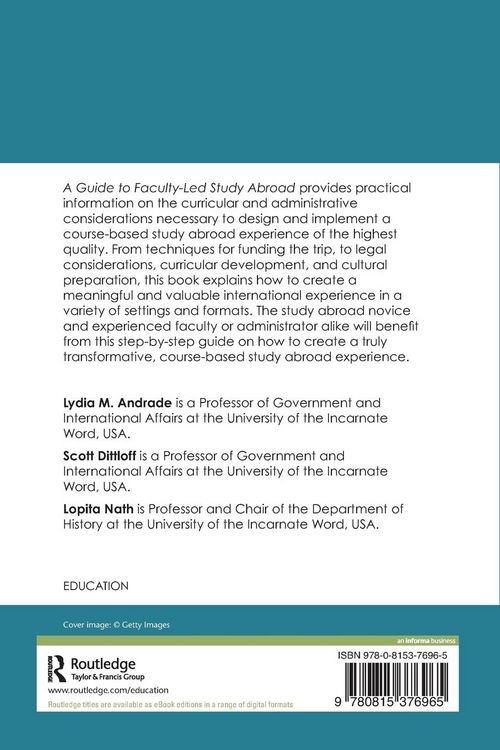 Produktbild: A Guide to Faculty-Led Study Abroad