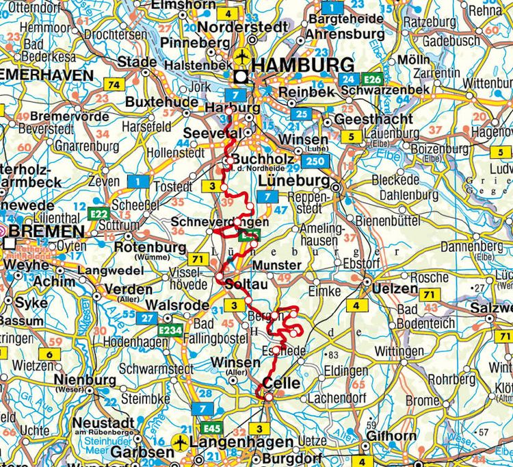 Produktbild: ROTHER Wanderf&uuml;hrer Heidschnuckenweg