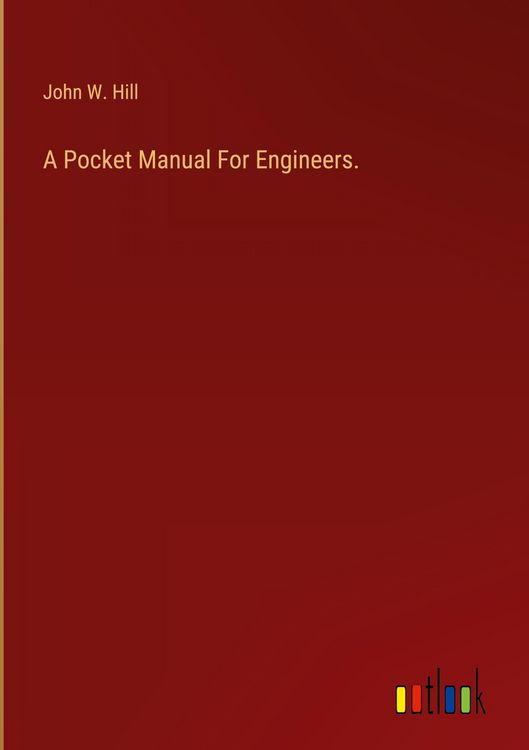 Produktbild: A Pocket Manual For Engineers.