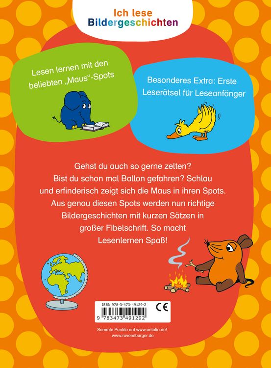 Produktbild: Ich lese Bildergeschichten Die Maus: Abenteuer mit der Maus