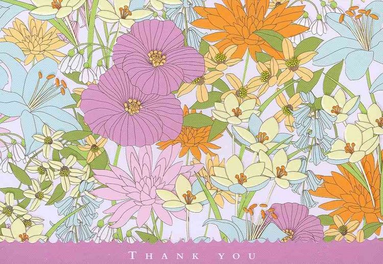 Produktbild: Spring Garden Thank You Notes