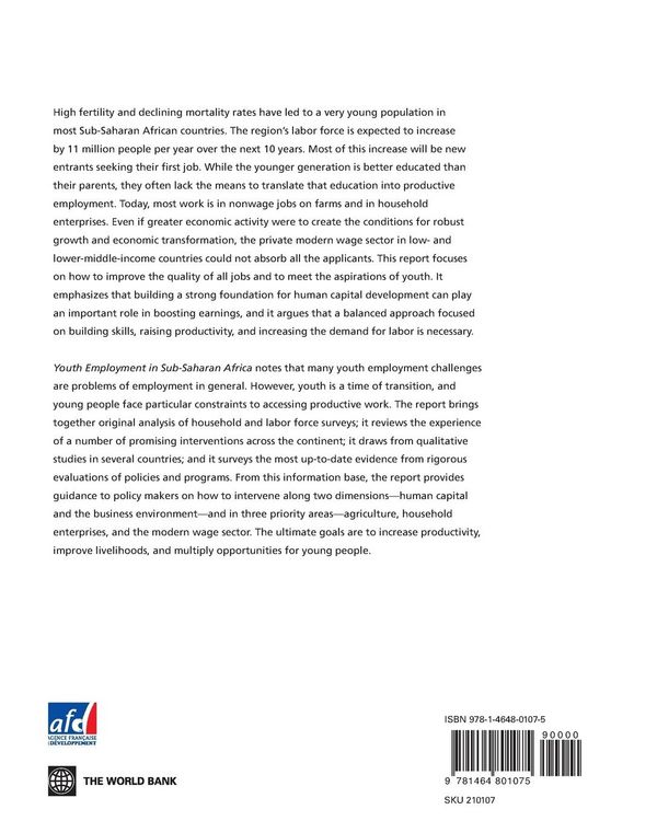 Produktbild: Youth Employment in Sub-Saharan Africa