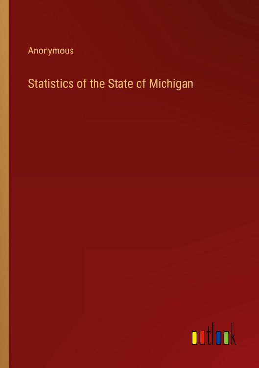 Produktbild: Statistics of the State of Michigan
