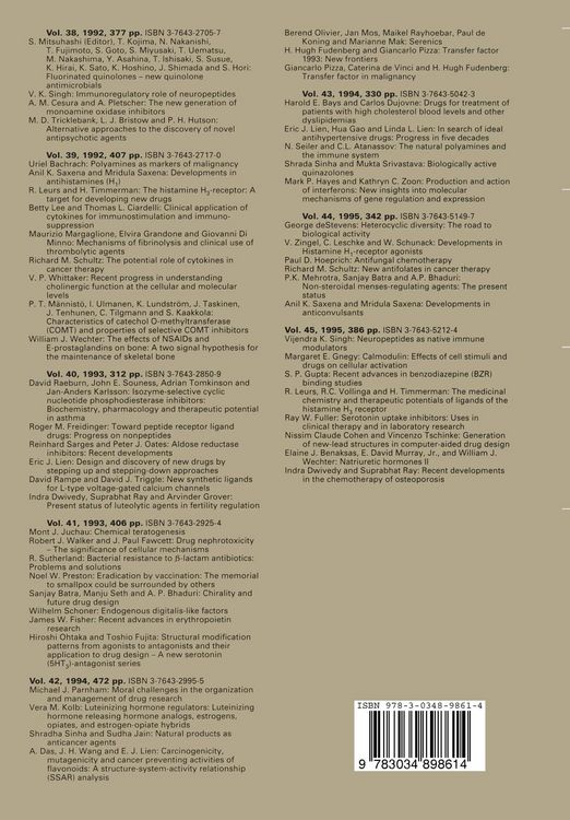 Produktbild: Progress in Drug Research/Fortschritte der Arzneimittelforschung/Progr&egrave;s des recherches pharmaceutiques