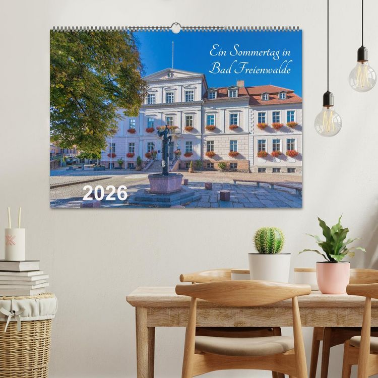 Produktbild: Ein Sommertag in Bad Freienwalde (Wandkalender 2026 DIN A2 quer), CALVENDO Monatskalender