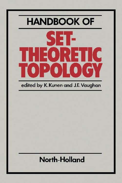 Produktbild: Handbook of Set-Theoretic Topology