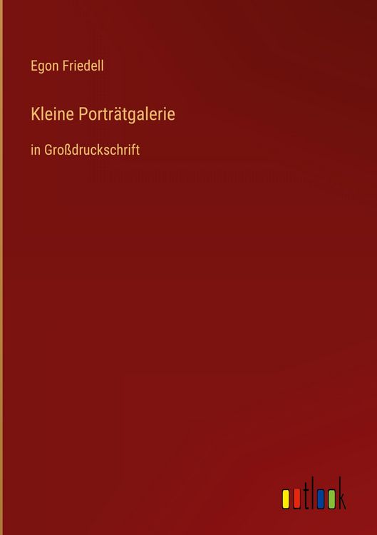 Produktbild: Kleine Portr&auml;tgalerie