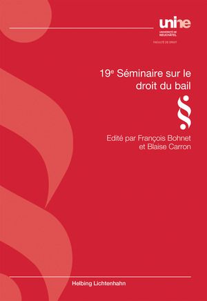 Produktbild: 19e s&eacute;minaire sur le droit du bail