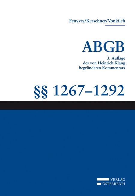 Produktbild: Kommentar zum ABGB - Klang Kommentar