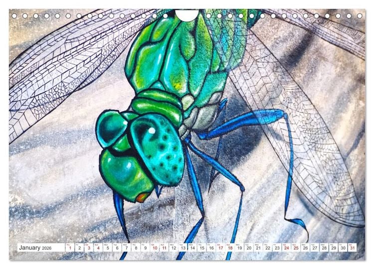 Produktbild: Graffiti art all over the world (Wall Calendar 2026 DIN A4 landscape), CALVENDO 12 Month Wall Calendar