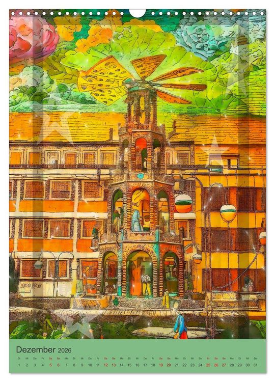 Produktbild: Bochum Die Ruhrpottperle (Wandkalender 2026 DIN A3 hoch), CALVENDO Monatskalender