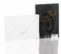 Produktbild: Briefh&uuml;llen C6 gef. 25er, weiss Excellent