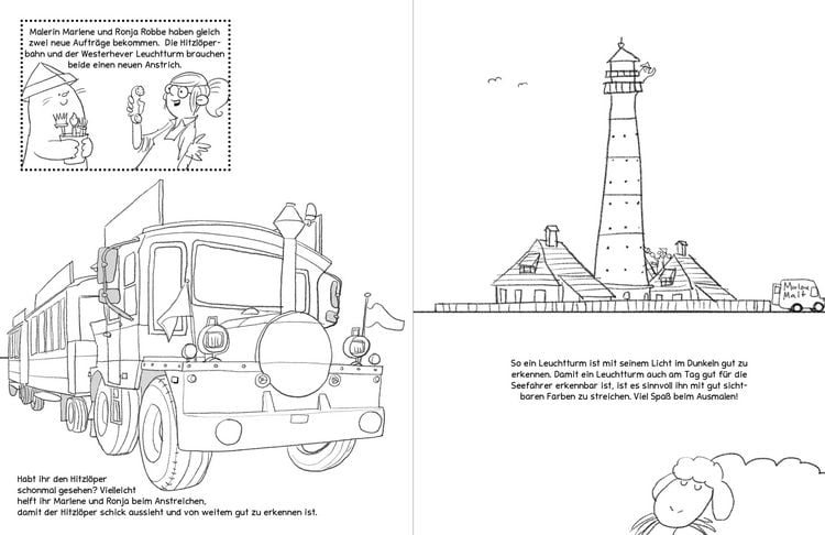 Produktbild: Das St. Peter-Ording Malbuch