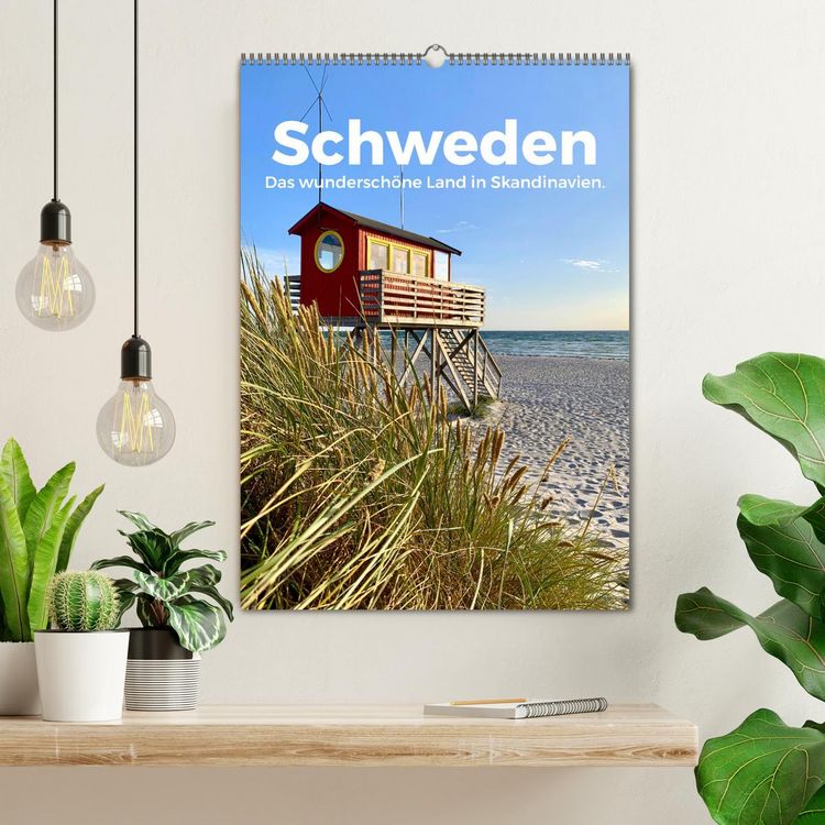 Produktbild: Schweden - Das wundersch&ouml;ne Land in Skandinavien. (Wandkalender 2026 DIN A2 hoch), CALVENDO Monatskalender