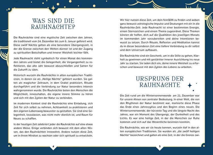 Produktbild: Kartenset: 12 N&auml;chte, 12 Zeichen | Rauhn&auml;chte und Astrologie bewusst erleben &ndash; mit Ritualen, Affirmationen und Videomeditationen