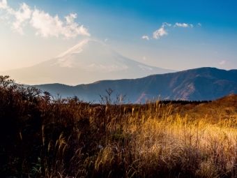 Produktbild: CALVENDO Puzzle Sonnenuntergang am Fujiyama | 1000 Teile Lege-Gr&ouml;&szlig;e 64x48cm Foto-Puzzle f&uuml;r gl&uuml;ckliche Stunden