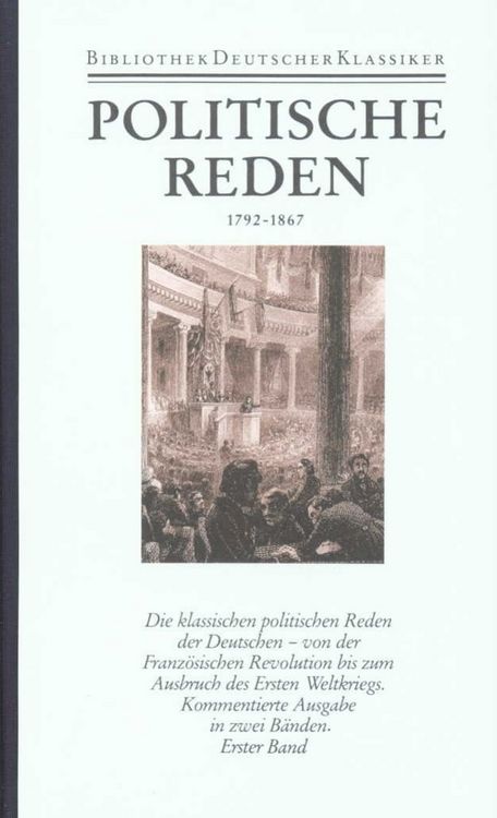 Produktbild: Politische Reden in vier B&auml;nden