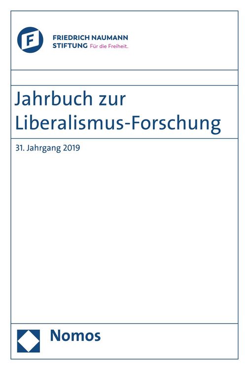 Produktbild: Jahrbuch zur Liberalismus-Forschung