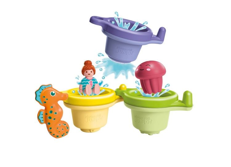 Produktbild: 71776 JUNIOR AQUA: Schwimmbecher mit Wasserspa&szlig;