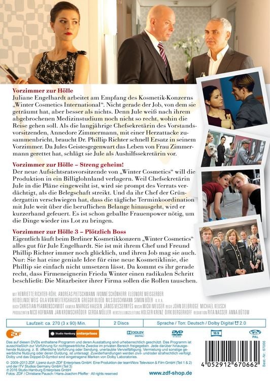 Produktbild: Vorzimmer zur H&ouml;lle - Die komplette Reihe [2 DVDs]