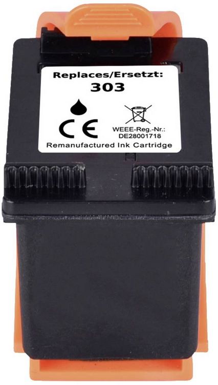 Produktbild: Renkforce Druckerpatrone ersetzt HP 303, T6N02AE Kompatibel Schwarz RF-5706058