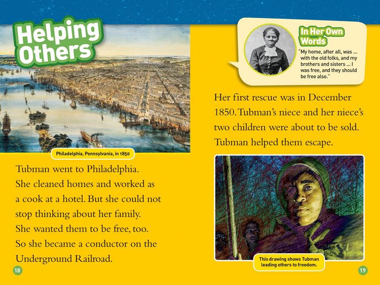 Produktbild: Harriet Tubman (National Geographic Kids Readers, Level 2)
