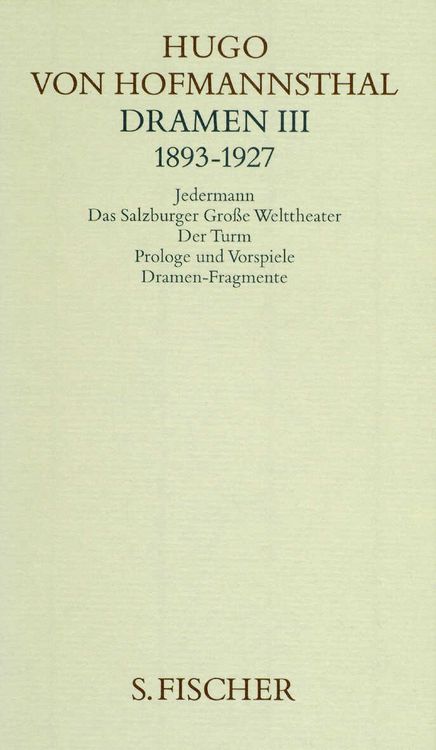 Produktbild: Dramen III. 1893-1927