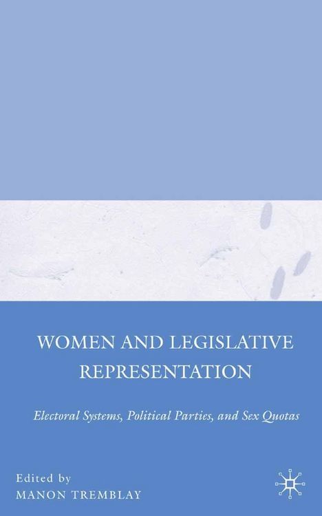 Produktbild: Women and Legislative Representation