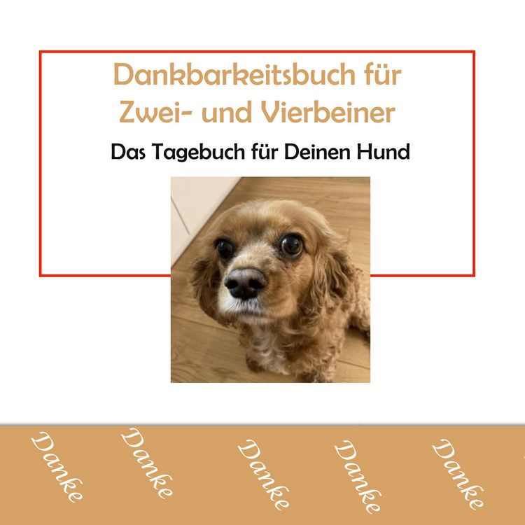 Produktbild: Dankbarkeitsbuch f&uuml;r Zwei- und Vierbeiner