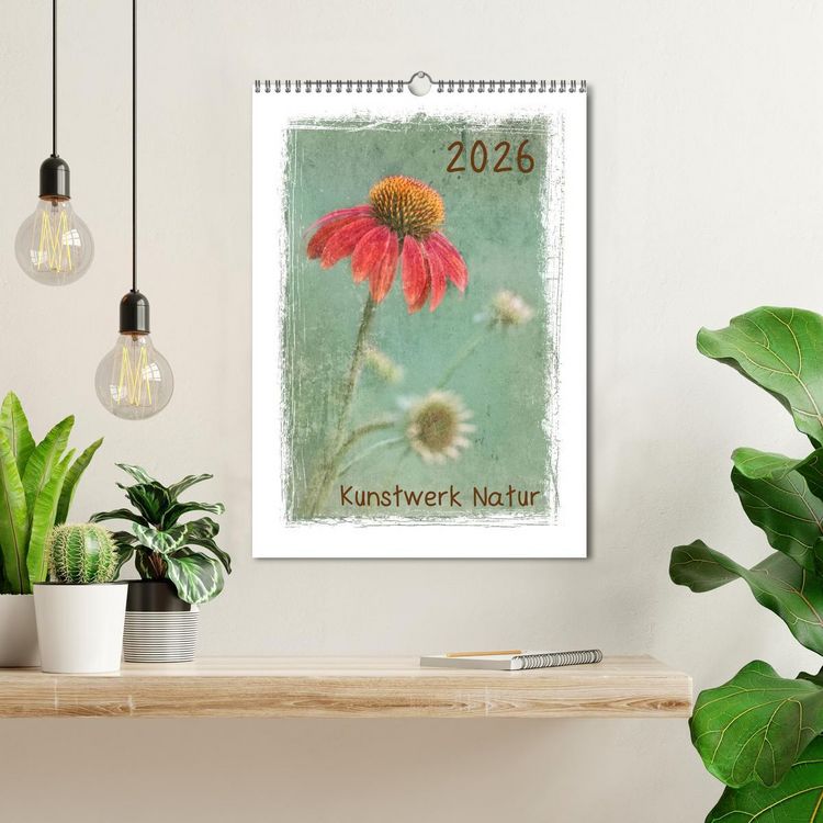Produktbild: Kunstwerk Natur (Wandkalender 2026 DIN A3 hoch), CALVENDO Monatskalender