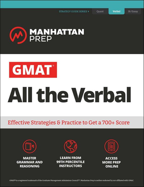 Produktbild: GMAT All the Verbal