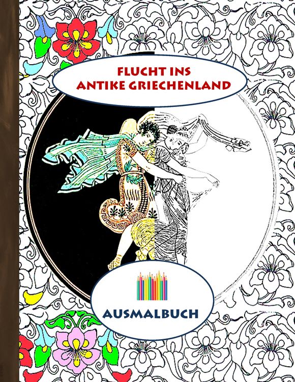 Produktbild: Flucht ins antike Griechenland (Ausmalbuch)