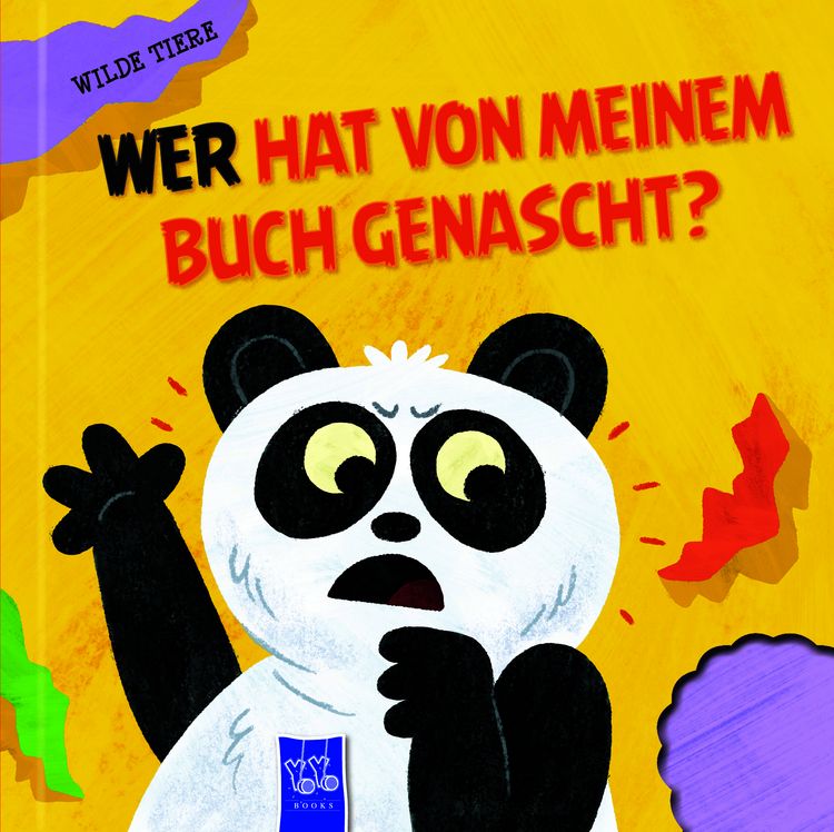 Produktbild: Wer hat von meinem Buch genascht? - Wilde Tiere