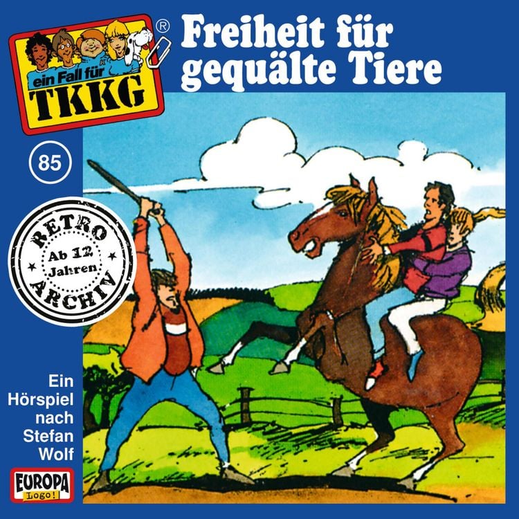 Produktbild: TKKG - Folge 85: Freiheit f&uuml;r gequ&auml;lte Tiere