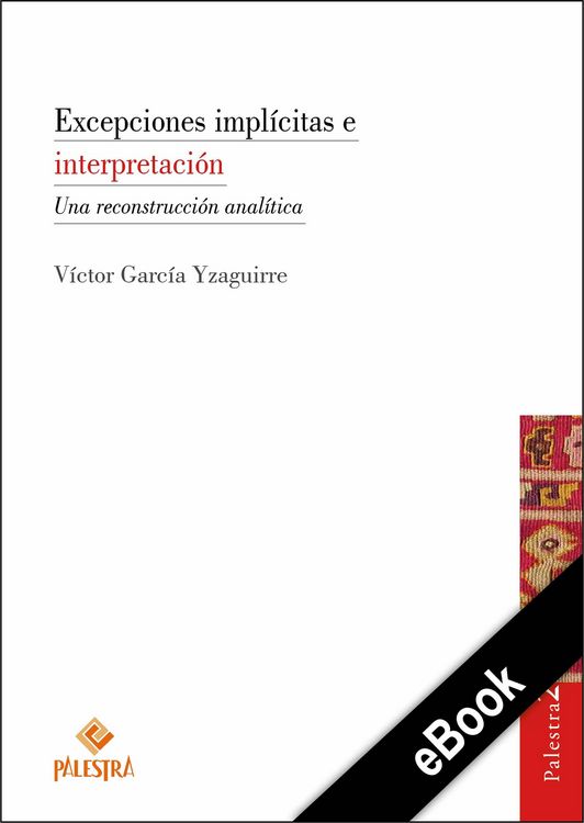 Produktbild: Excepciones impl&iacute;citas e interpretaci&oacute;n