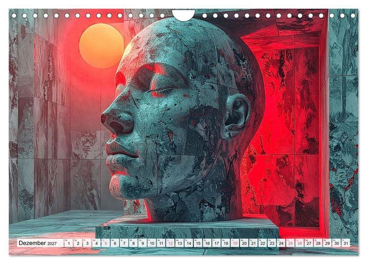 Produktbild: Anima Architectura, der Geist der Steine (Wandkalender 2027 DIN A4 quer), CALVENDO Monatskalender
