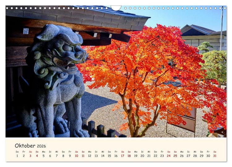 Produktbild: Japan - Traditon und Moderne (Wandkalender 2026 DIN A3 quer), CALVENDO Monatskalender