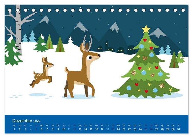Produktbild: S&uuml;&szlig;e Tierkinder (Tischkalender 2027 DIN A5 quer), CALVENDO Monatskalender