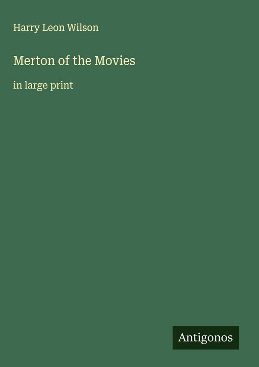 Produktbild: Merton of the Movies