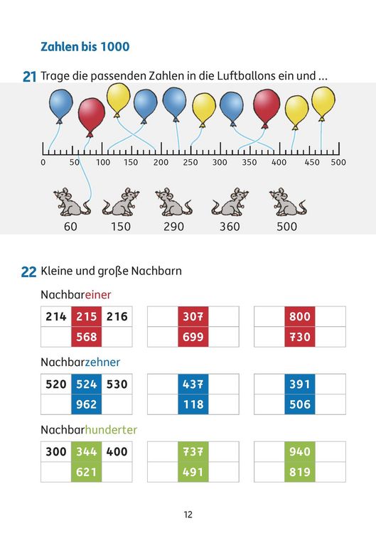 Produktbild: &Uuml;bungsheft 3. Klasse - Mathe trainieren
