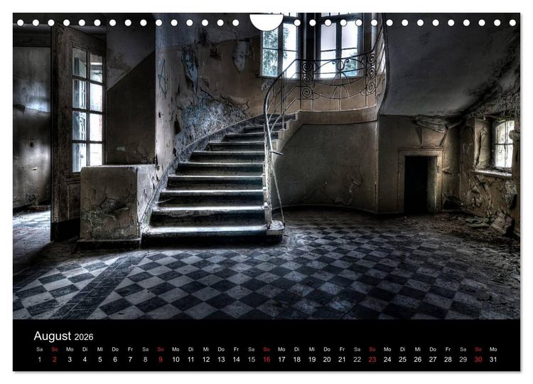 Produktbild: Verlassene Orte - Berlin - Brandenburg (Wandkalender 2026 DIN A4 quer), CALVENDO Monatskalender