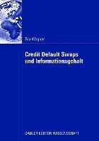 Produktbild: Credit Default Swaps und Informationsgehalt