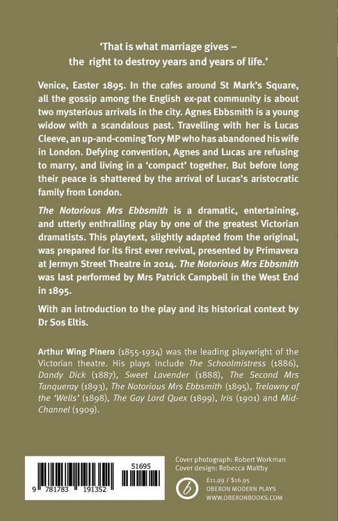 Produktbild: Notorious Mrs Ebbsmith (Revised)