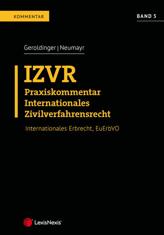 Produktbild: IZVR Praxiskommentar Internationales Zivilverfahrensrecht