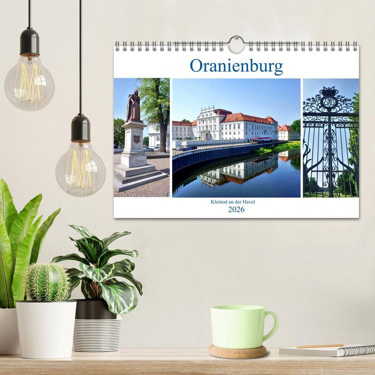 Produktbild: Oranienburg - Kleinod an der Havel (Wandkalender 2026 DIN A4 quer), CALVENDO Monatskalender